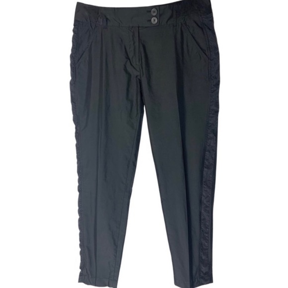 ALLSAINTS Spitalfields Goodge Street Trouser Size 4 Black - Picture 1 of 8